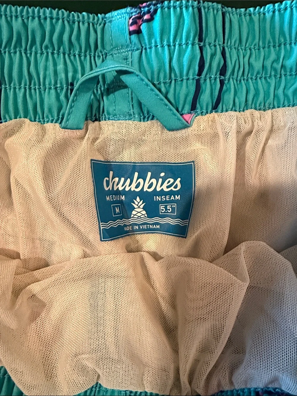 Men's Chubbies Swim Trunks Size M